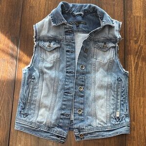 Vans Blue Denim Vest
